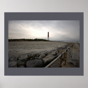 Barnegat Light Leuchtturm Foto Poster