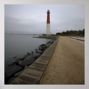 Barnegat Light Leuchtturm Foto Poster