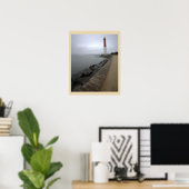 Barnegat Light Leuchtturm Foto Poster (Heimbüro)