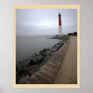 Barnegat Light Leuchtturm Foto Poster
