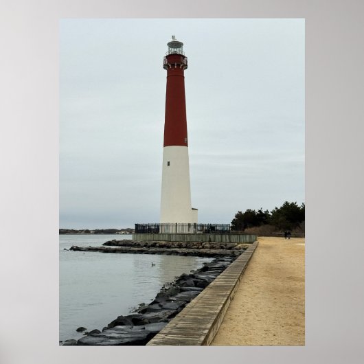 Barnegat Light Leuchtturm Poster (Vorne)