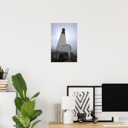 Barnegat Light Lighthouse Photo Poster (Heimbüro)