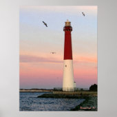 Barnegat Light , Long Beach Island, NJ Poster (Vorne)