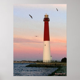Barnegat Light , Long Beach Island, NJ Poster