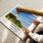 Barnegat Light New Jersey Poster, Aquarell Poster