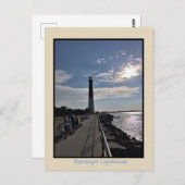 Barnegat Lighthouse Foto Postkarte (Vorne/Hinten)