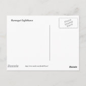 Barnegat Lighthouse III Postkarte (Rückseite)