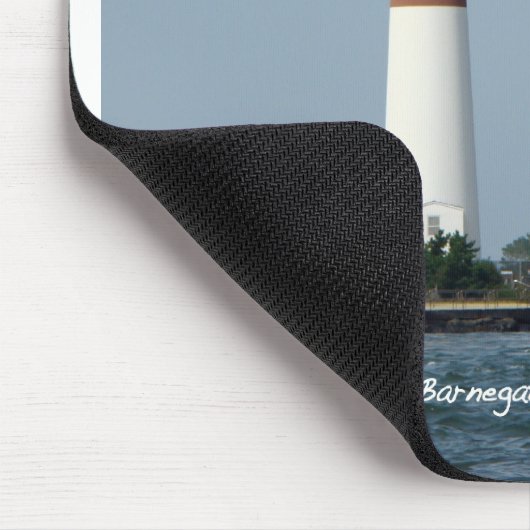Barnegat Lighthouse Long Beach Island New Jersey Mousepad (Ecke)