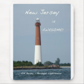 Barnegat Lighthouse Long Beach Island New Jersey Mousepad (Vorne)