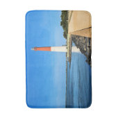 Barnegat Lighthouse, New Jersey Bath Mat Badematte (Vorderseite Vertikal)