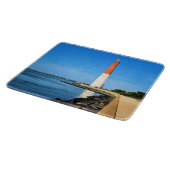 Barnegat Lighthouse New Jersey Cutting Board Schneidebrett (Ecke)