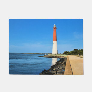 Barnegat Lighthouse, New Jersey Door Mat Fußmatte