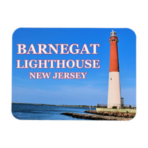 Barnegat Lighthouse, New Jersey Foto Magnet