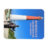 Barnegat Lighthouse, New Jersey Foto Magnet (Horizontal)