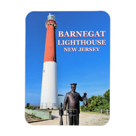 Barnegat Lighthouse, New Jersey Foto Magnet