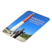 Barnegat Lighthouse, New Jersey Foto Magnet (Linke Seite)