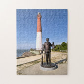 Barnegat Lighthouse New Jersey Jigsaw Puzzle (Vertikal)