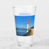 Barnegat Lighthouse, New Jersey Pint Glass Glas (Rückseite)