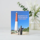 Barnegat Lighthouse, New Jersey Postcard Postkarte (Stehend Vorderseite)