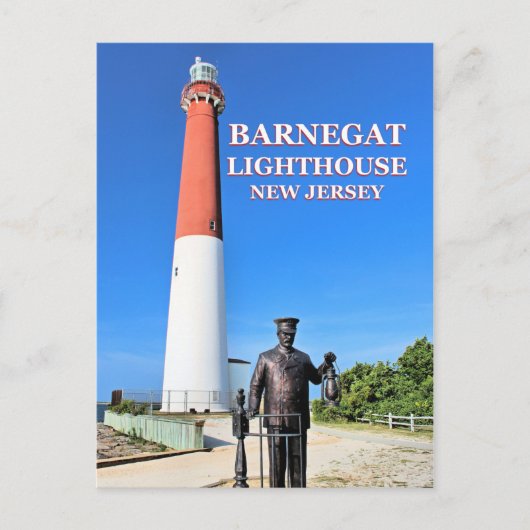 Barnegat Lighthouse, New Jersey Postcard Postkarte (Vorderseite)