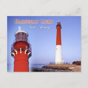Barnegat Lighthouse, New Jersey Postkarte
