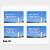 Barnegat Lighthouse, New Jersey Stickers (Blatt)