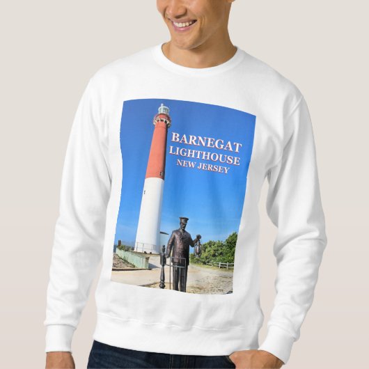 Barnegat Lighthouse, New Jersey Sweatshirt (Vorderseite)