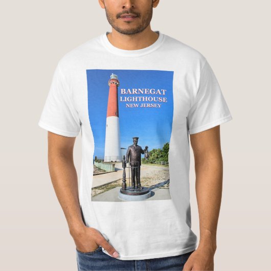 Barnegat Lighthouse, New Jersey T - Shirt (Vorderseite)