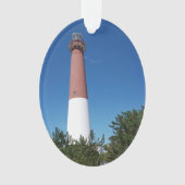 Barnegat Lighthouse Old Barney Ornament (Vorderseite)