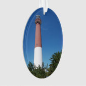 Barnegat Lighthouse Old Barney Ornament (Vorderseite)