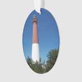 Barnegat Lighthouse Old Barney Ornament (Vorderseite)