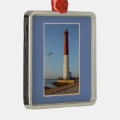 Barnegat Lighthouse Ornament Aus Metall (Rechts)