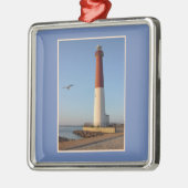 Barnegat Lighthouse Ornament Aus Metall (Links)