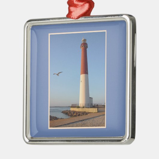 Barnegat Lighthouse Ornament Aus Metall (Links)