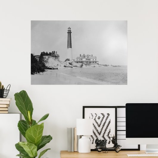 Barnegat Lighthouse Poster (Heimbüro)