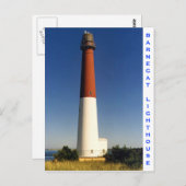 Barnegat Lighthouse Postkarte (Vorne/Hinten)
