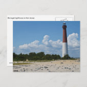 Barnegat Lighthouse Postkarte (Vorne/Hinten)