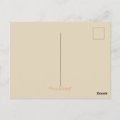 Barnegat Lighthouse Sunset Postkarte (Rückseite)