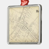 Barnegat, New-Jersey 2 Silbernes Ornament (Links)