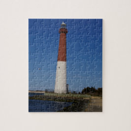 Barnegat Old Barney Lighthouse New Jersey Foto Puzzle
