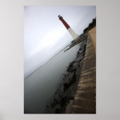 Barnegate Light Lighthouse Photo Poster (Vorne)