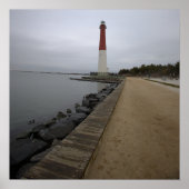 Barnegate Light Lighthouse Photo Poster (Vorne)