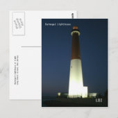 Barnegate Lighthouse Postkarte (Vorne/Hinten)