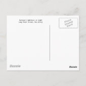 Barnegate Lighthouse Postkarte (Rückseite)