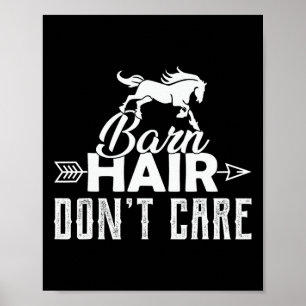 Barnerhaus Dont Pflege Sonniges Pferd Reiten Poster