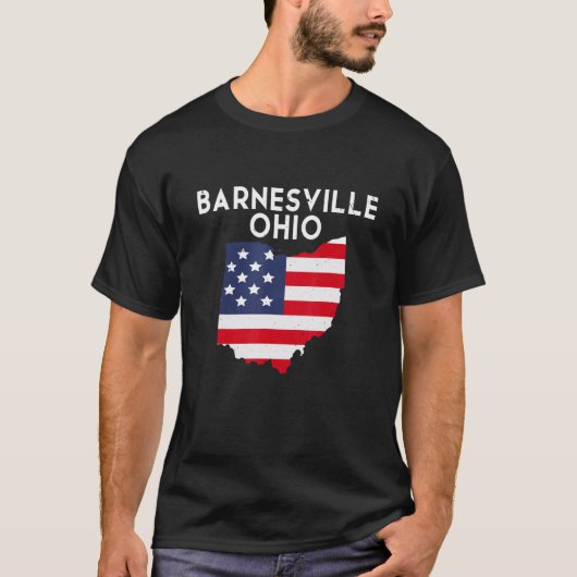 Barnesville Ohio USA State America Travel Ohioan T-Shirt (Vorderseite)