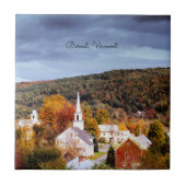 Barnet, Vermont, Herbstfarben Fliese (Vorderseite)