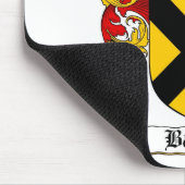BARNETT FAMILIENWAPPEN - BARNETT WAPPEN MOUSEPAD (Ecke)