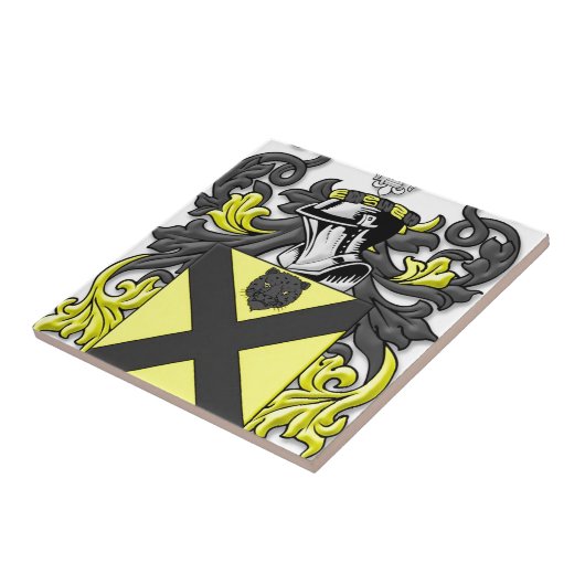 Barnett Wappen Fliese (Seite)