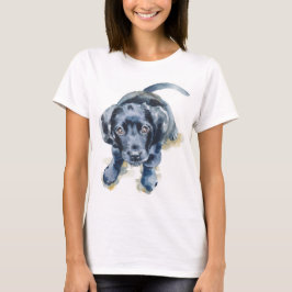Barney, Black Labrador Retriever Welpe T-Shirt